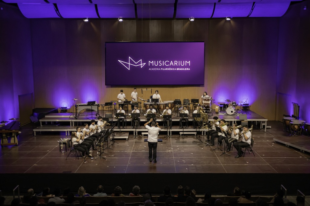 Musicarium apresenta concerto especial com Conjunto de Metais e Grupo de Percussão: uma fusão de sonoridades e talentos