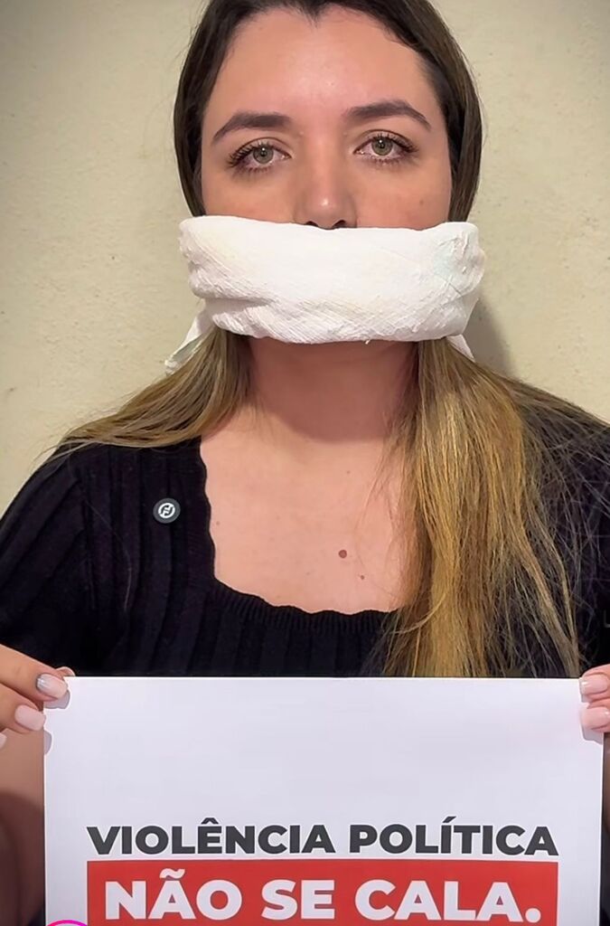 Violência Política não se cala ‘Hoje, eu quebro, o silencia porque não é favor’ diz Vereadora Maryan Ledoux de São Francisco do Sul